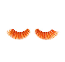 Load image into Gallery viewer, Orange faux mink 3D thick and wispy lash extension.
