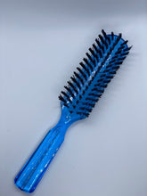 Load image into Gallery viewer, Blue Transparent Eden Large Bristle Brush

