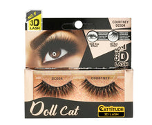 Load image into Gallery viewer, Ebin New York &quot;COURTNEY&quot; Doll Cat 25mm 3D Lashes

