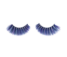 Load image into Gallery viewer,  Blue faux mink 3D thick and wispy lash extension.
