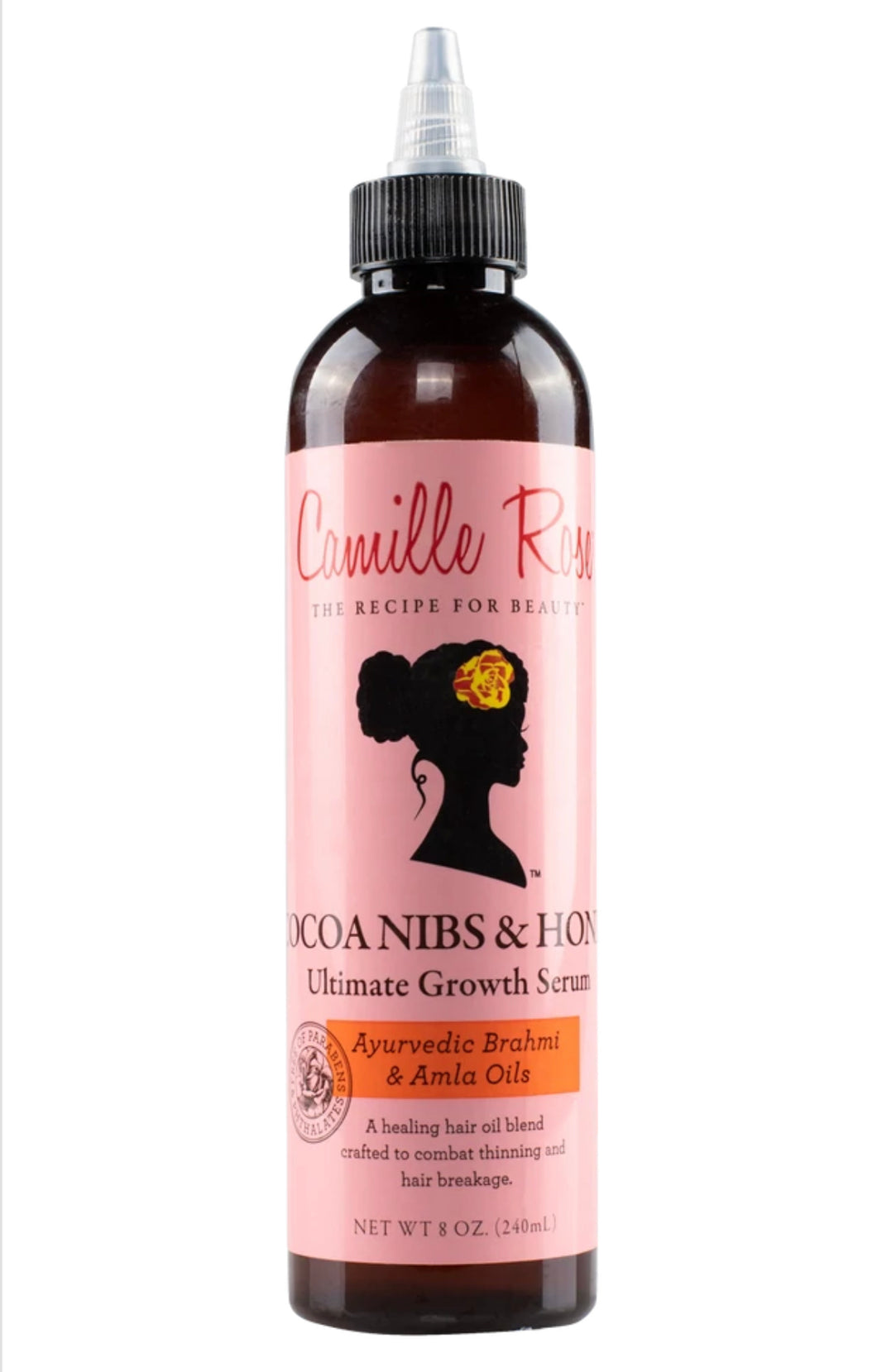 Camille Rose Cocoa Nibs & Honey Ultimate Growth Serum 8 oz.