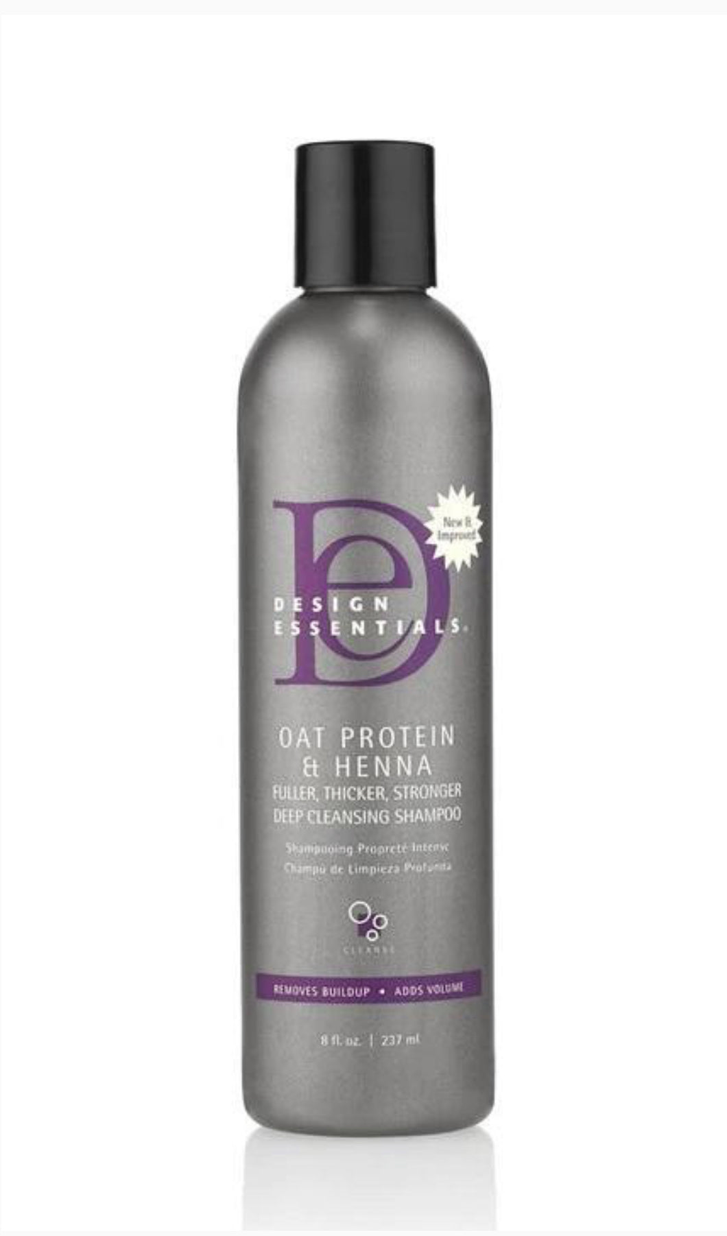 Design Essentials Oat Protein & Henna Deep Cleansing Shampoo