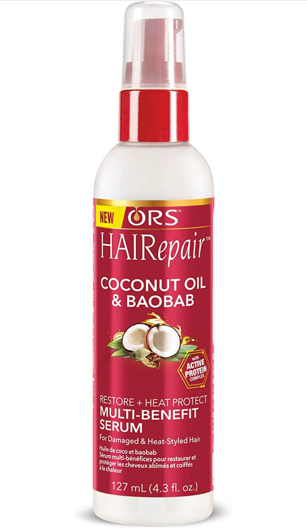 ORS HAIRepair Restore + Heat Protect Multi-Benefit Serum
